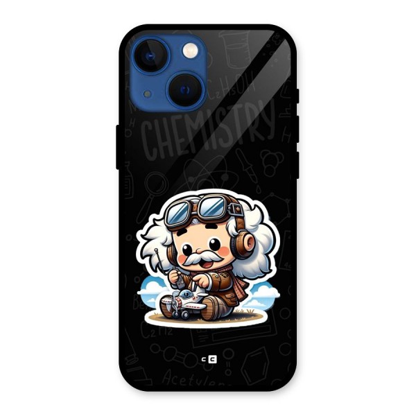 Genius Kid Glass Back Case for iPhone 13 Mini