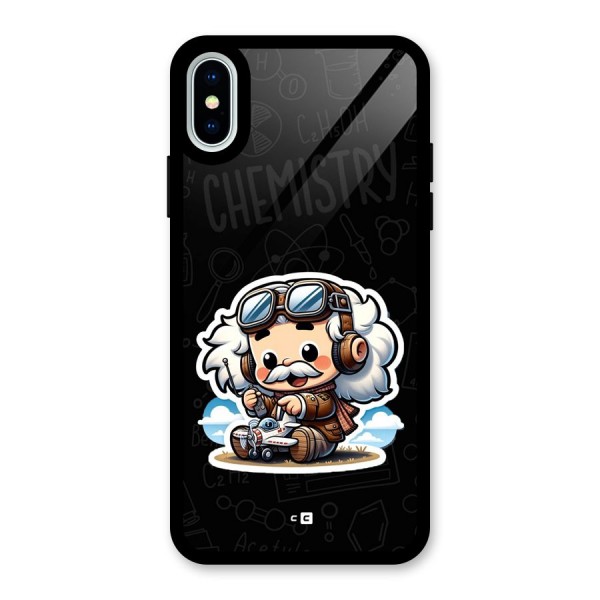 Genius Kid Glass Back Case for iPhone X