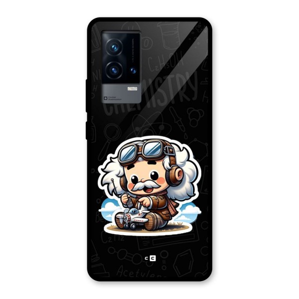 Genius Kid Glass Back Case for iQOO 9 5G