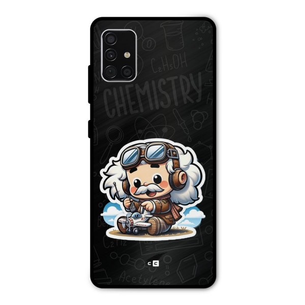 Genius Kid Metal Back Case for Galaxy A51