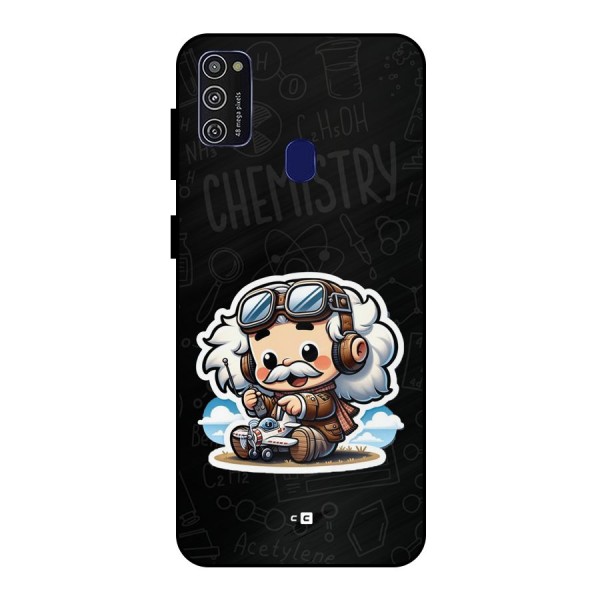 Genius Kid Metal Back Case for Galaxy M30s