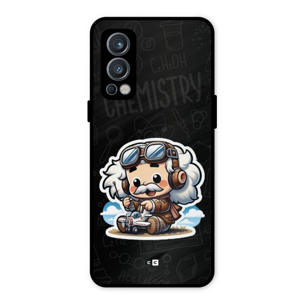 Genius Kid Metal Back Case for OnePlus Nord 2 5G