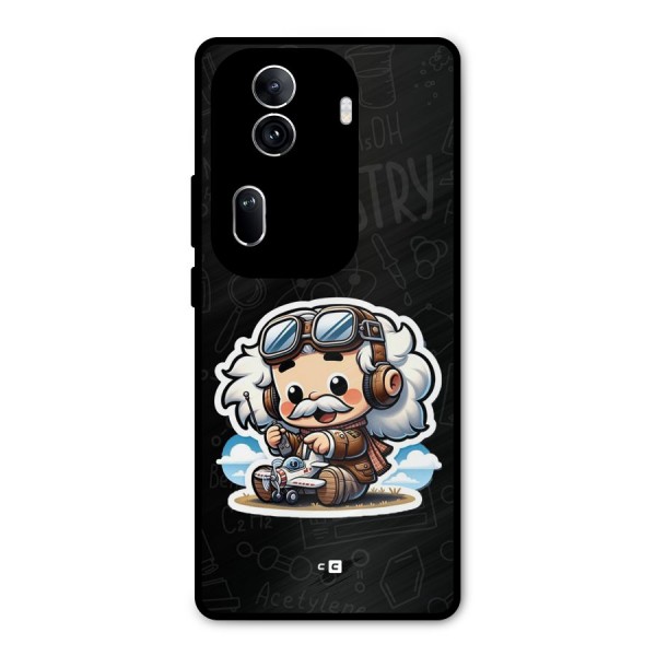 Genius Kid Metal Back Case for Oppo Reno11 Pro 5G