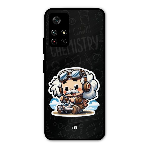 Genius Kid Metal Back Case for Poco M4 Pro 5G