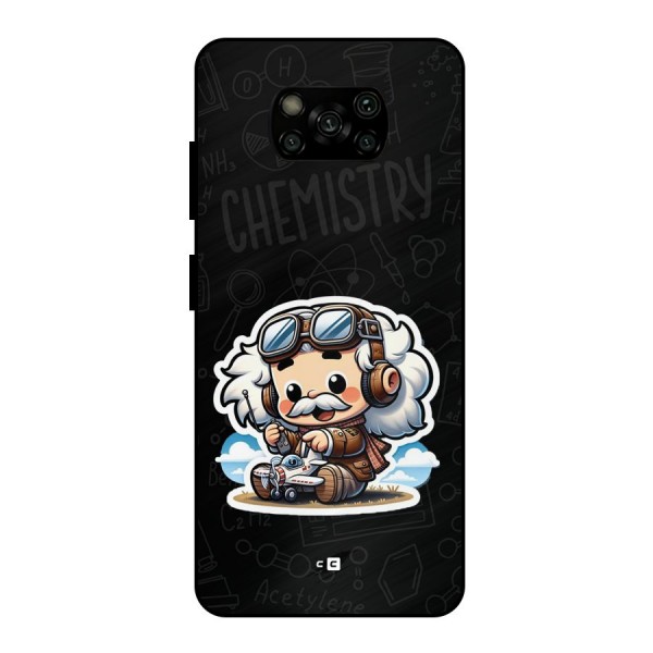 Genius Kid Metal Back Case for Poco X3