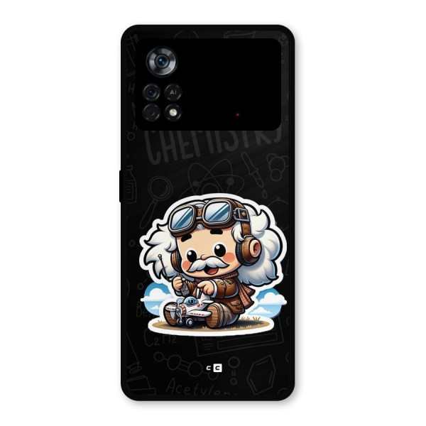 Genius Kid Metal Back Case for Poco X4 Pro 5G