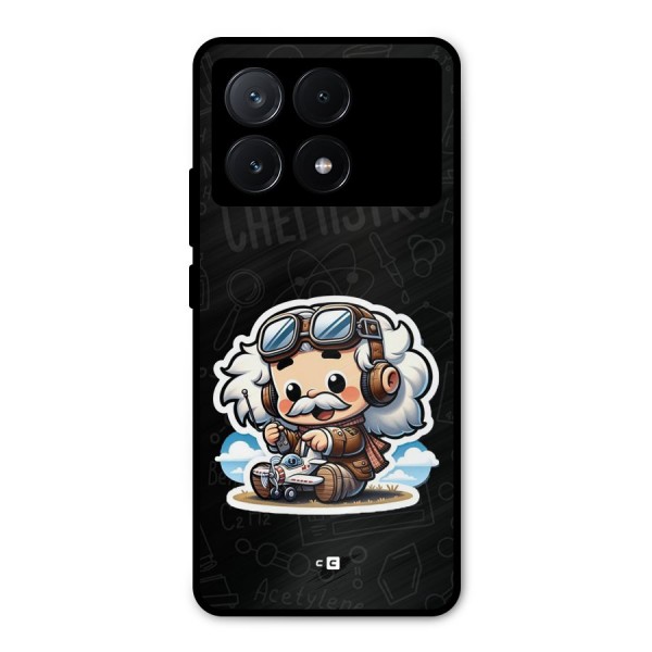 Genius Kid Metal Back Case for Poco X6 Pro