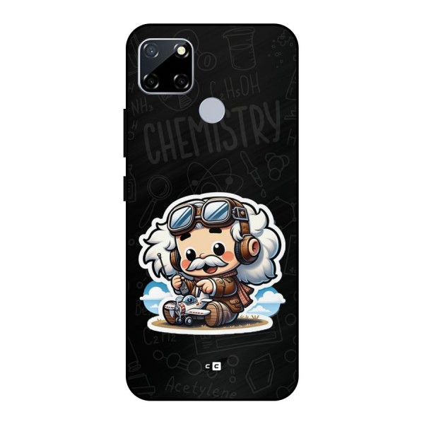 Genius Kid Metal Back Case for Realme Narzo 30A