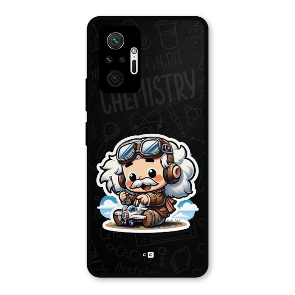 Genius Kid Metal Back Case for Redmi Note 10 Pro