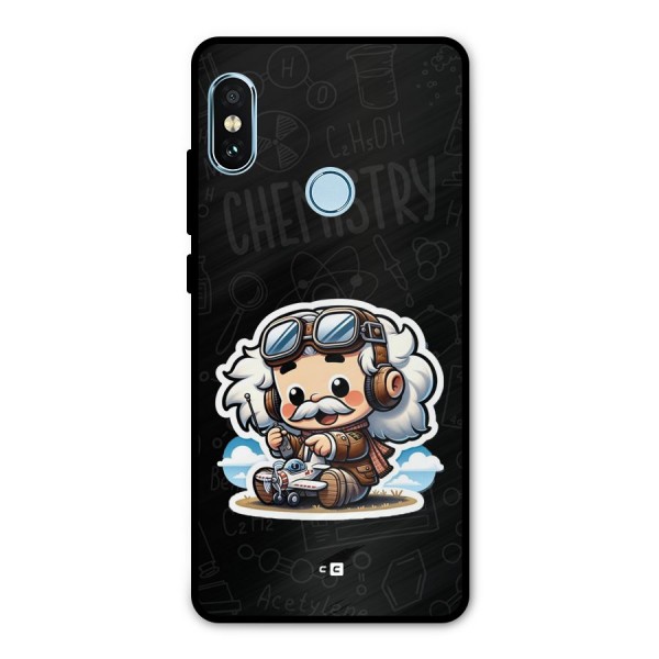 Genius Kid Metal Back Case for Redmi Note 5 Pro