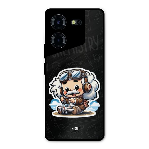 Genius Kid Metal Back Case for Tecno Pova 5 Pro 5G
