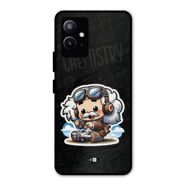 Genius Kid Metal Back Case for Vivo T1 5G