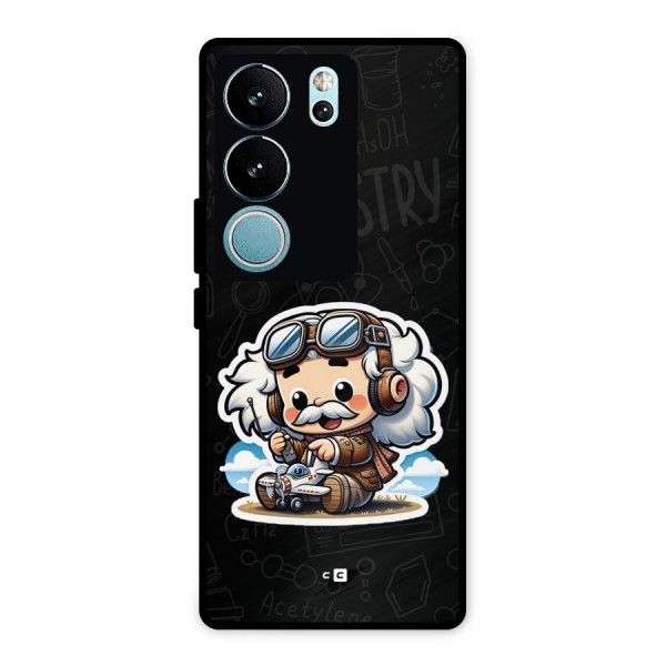 Genius Kid Metal Back Case for Vivo V29