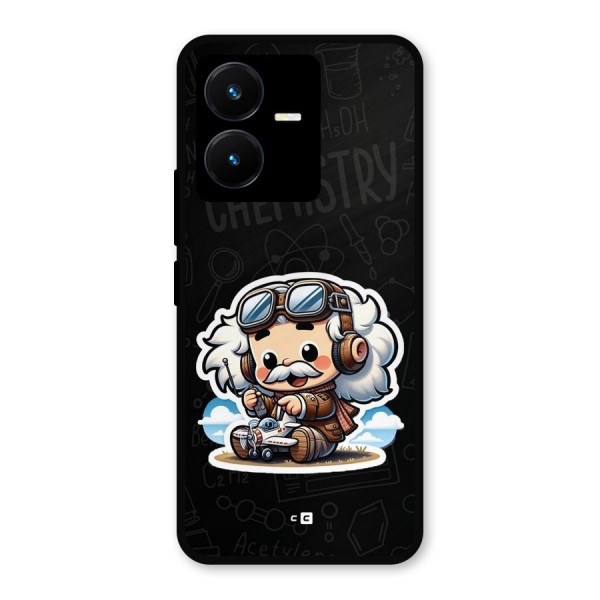 Genius Kid Metal Back Case for Vivo Y22