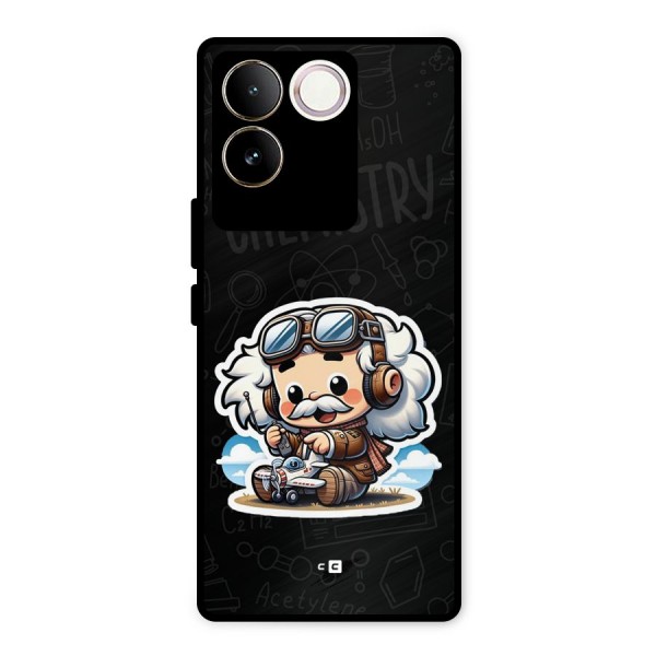 Genius Kid Metal Back Case for iQOO Z7 Pro