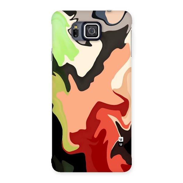 Geometric Abstract Acrylic Oil Pattern Art Back Case for Galaxy Alpha