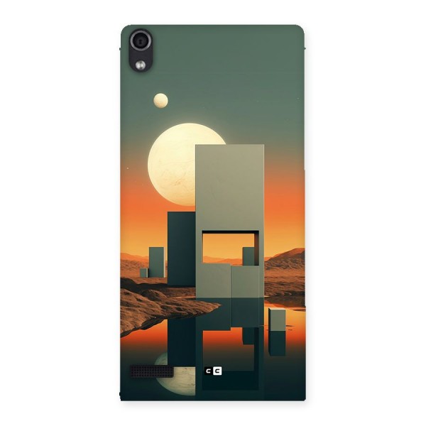 Geometric Sculpture Back Case for Ascend P6