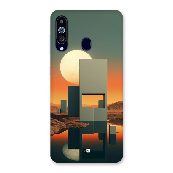 Geometric Sculpture Back Case for Galaxy A60