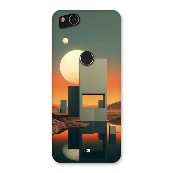 Geometric Sculpture Back Case for Google Pixel 2