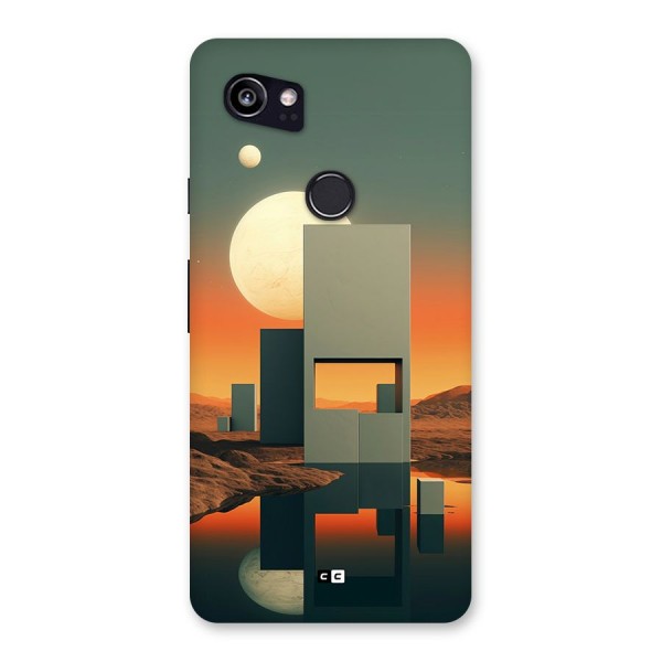 Geometric Sculpture Back Case for Google Pixel 2 XL