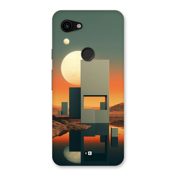Geometric Sculpture Back Case for Google Pixel 3a