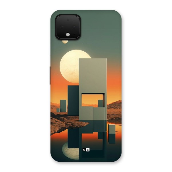 Geometric Sculpture Back Case for Google Pixel 4 XL