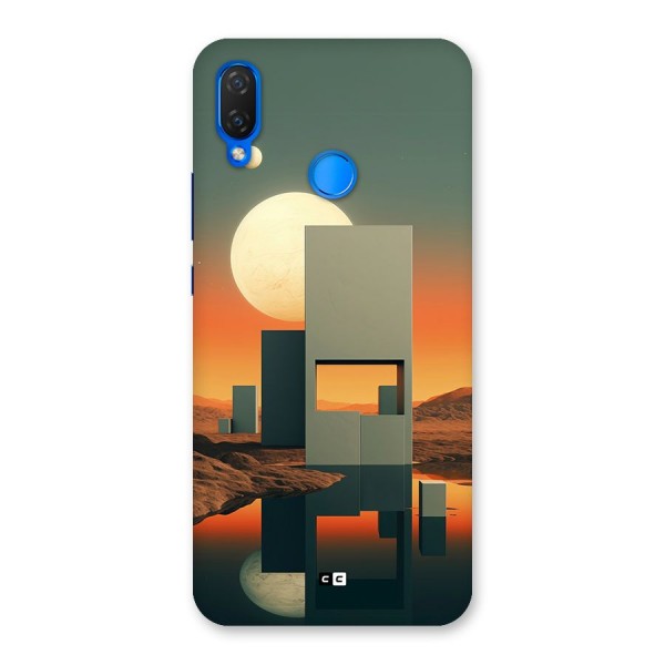 Geometric Sculpture Back Case for Huawei P Smart Plus