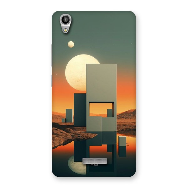 Geometric Sculpture Back Case for Lava Pixel V1
