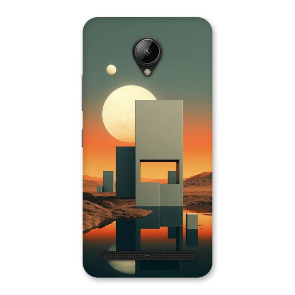 Geometric Sculpture Back Case for Lenovo C2