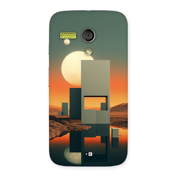 Geometric Sculpture Back Case for Moto G