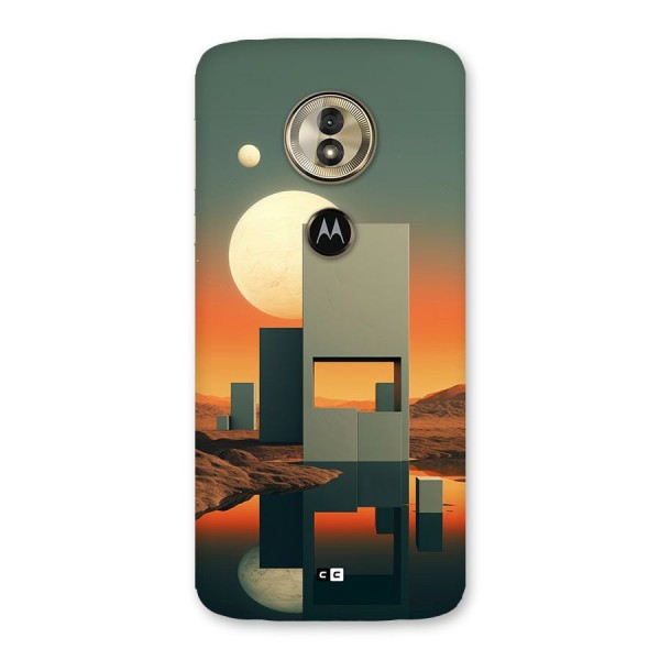 Geometric Sculpture Back Case for Moto G6 Play