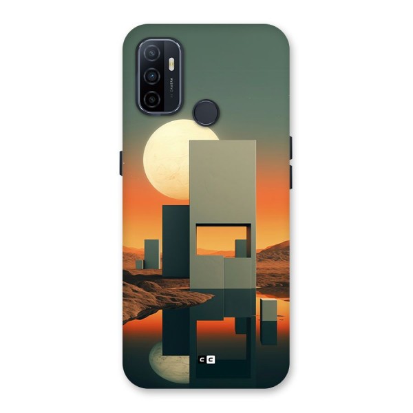 Geometric Sculpture Back Case for Oppo A32
