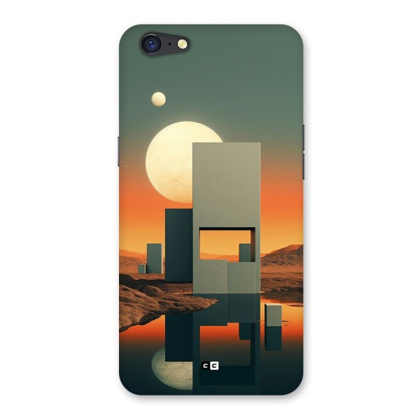 Geometric Sculpture Back Case for Oppo A71
