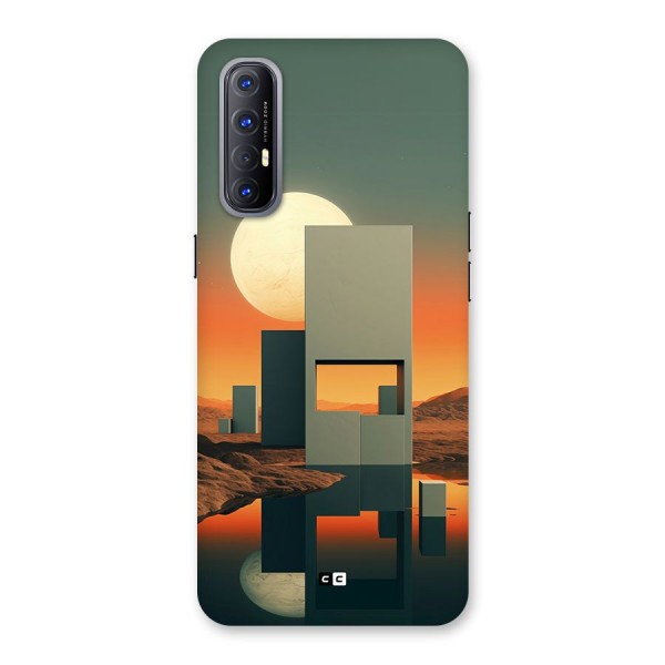 Geometric Sculpture Back Case for Oppo Reno3 Pro