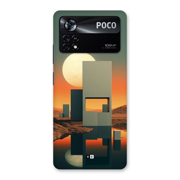 Geometric Sculpture Back Case for Poco X4 Pro 5G