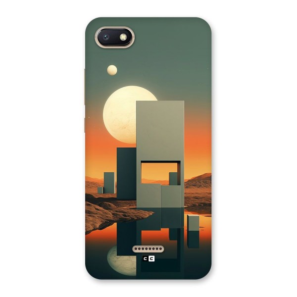 Geometric Sculpture Back Case for Redmi 6A