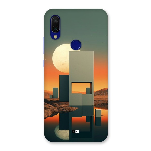 Geometric Sculpture Back Case for Redmi 7