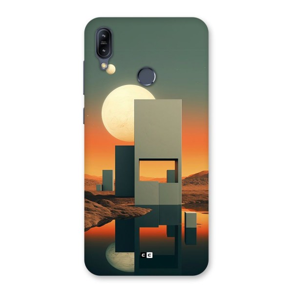 Geometric Sculpture Back Case for Zenfone Max M2