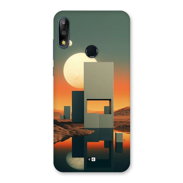 Geometric Sculpture Back Case for Zenfone Max Pro M2