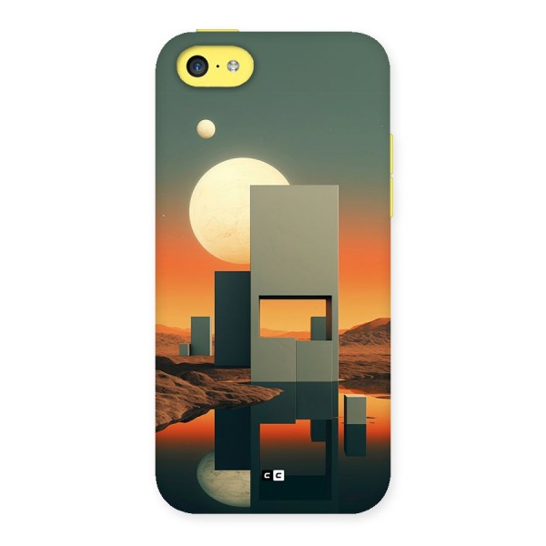 Geometric Sculpture Back Case for iPhone 5C