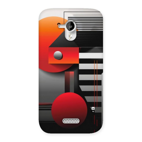 Geometrical Marvel Back Case for Canvas HD A116