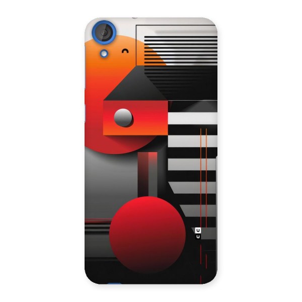 Geometrical Marvel Back Case for Desire 820