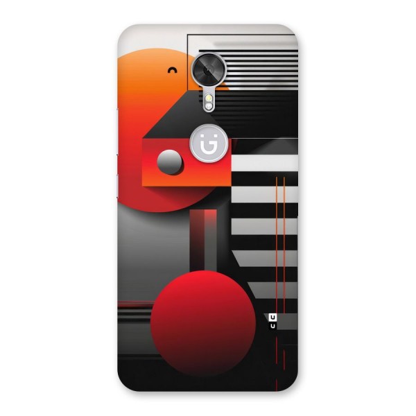 Geometrical Marvel Back Case for Gionee A1