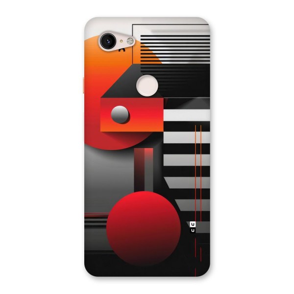 Geometrical Marvel Back Case for Google Pixel 3 XL