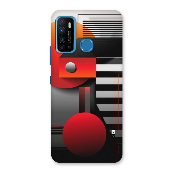Geometrical Marvel Back Case for Infinix Hot 9
