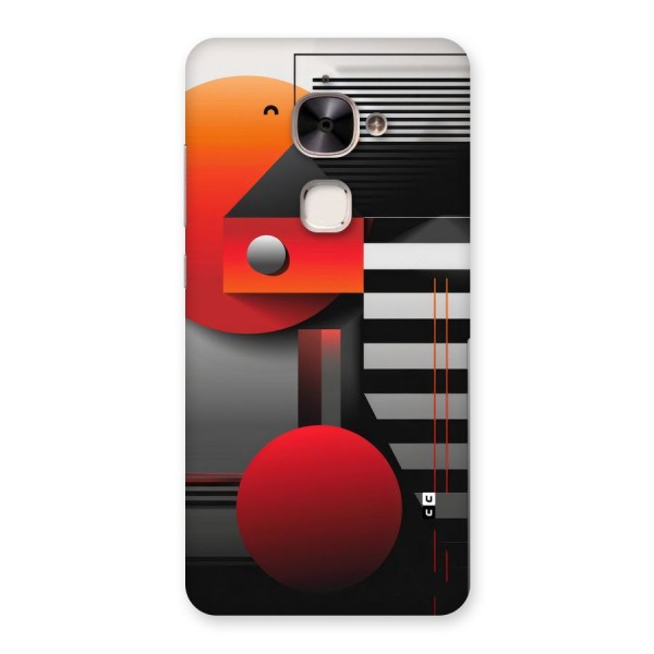 Geometrical Marvel Back Case for Le 2