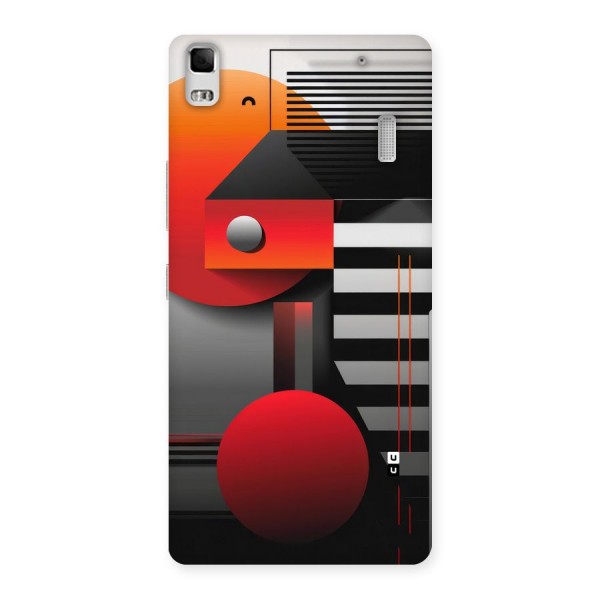 Geometrical Marvel Back Case for Lenovo K3 Note