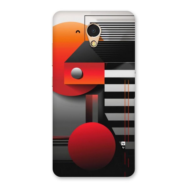 Geometrical Marvel Back Case for Lenovo P2