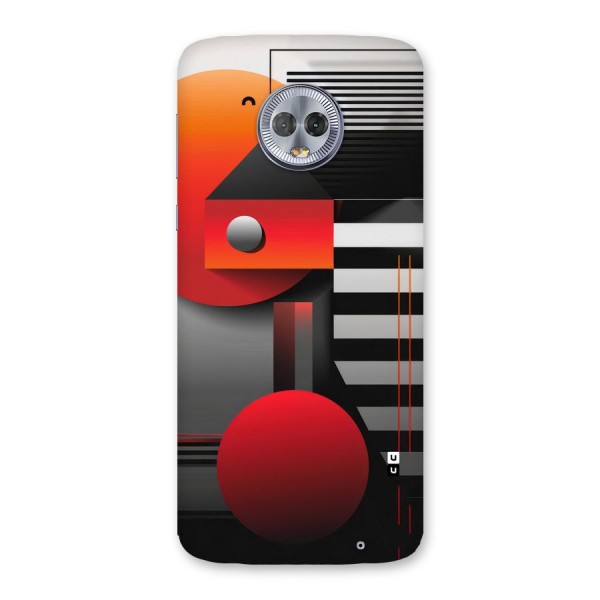 Geometrical Marvel Back Case for Moto G6 Plus