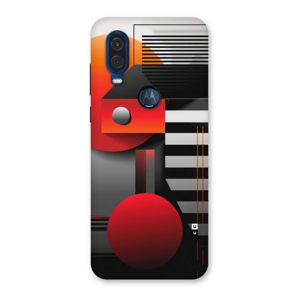Geometrical Marvel Back Case for Motorola One Vision
